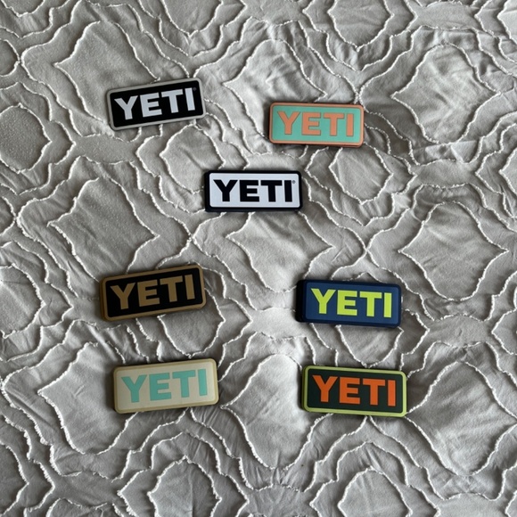 NEW Yeti Magnet - Forest Green w/ King Crab Orange & Chartreuse - Picture 5 of 5